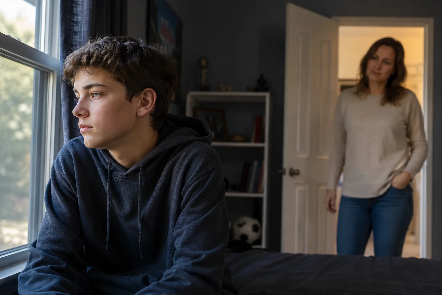 Teen showing signs of depression that parents should recognize